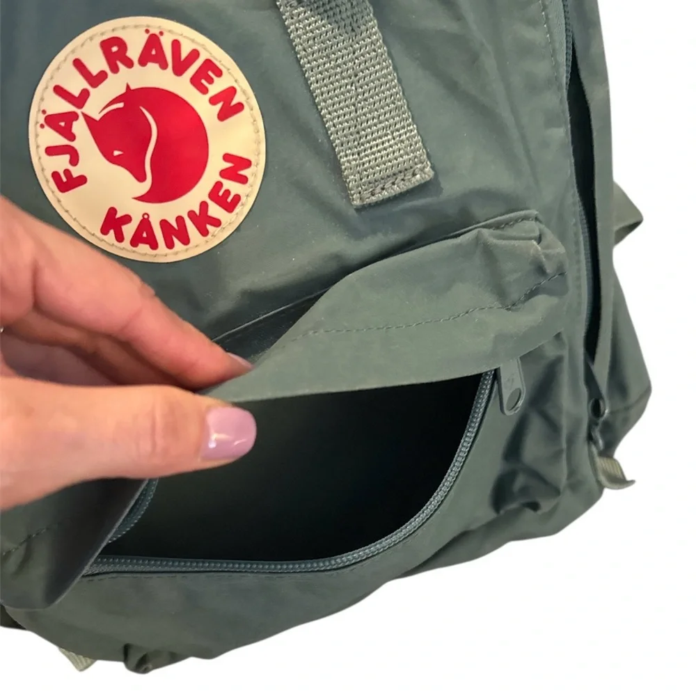 Fjallraven Kånken Olive Green Backpack - Picture 6 of 10